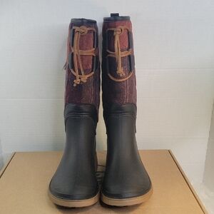 Kamik Waterproof Rubber Boots Made in USA Lightweight Size 8 NWT‎